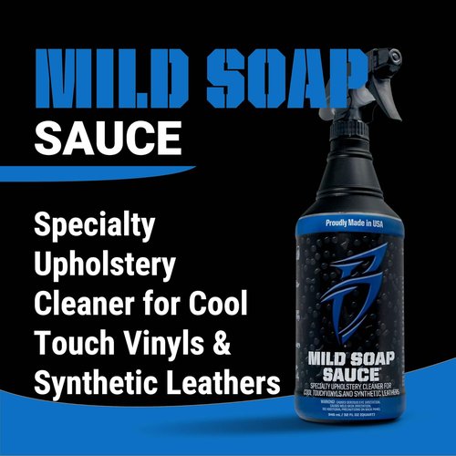 Bling Sauce Upholstery & Vinyl Cleaner - Premium Mild Soap with UV Inhibitors | 32 oz for Boats, Cars, RVs