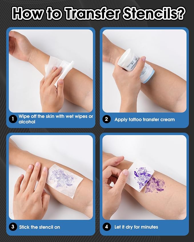 Phomemo Tattoo Stencil Printer, M08F Wireless Thermal Tattoo Printer