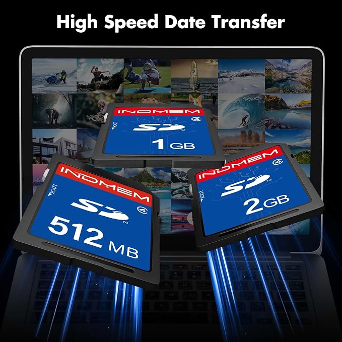 SD Card 2GB +1GB + 512MB, Class 4 Flash Memory Card 2G SLC Standard Secure