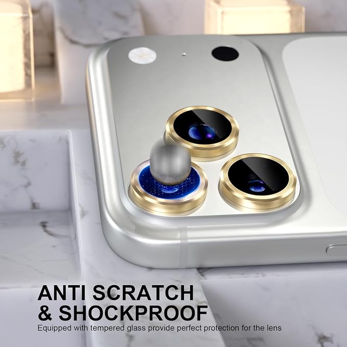 Choiche Compatible for iPhone 17 Pro/iPhone 17 Pro Max Camera Lens Protector