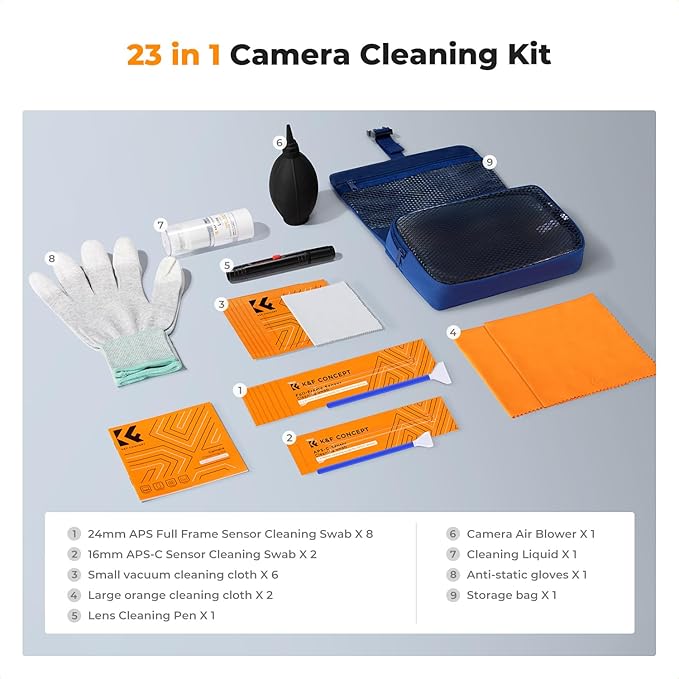 K&F CONCEPT Professional Lens Cleaning Kit
