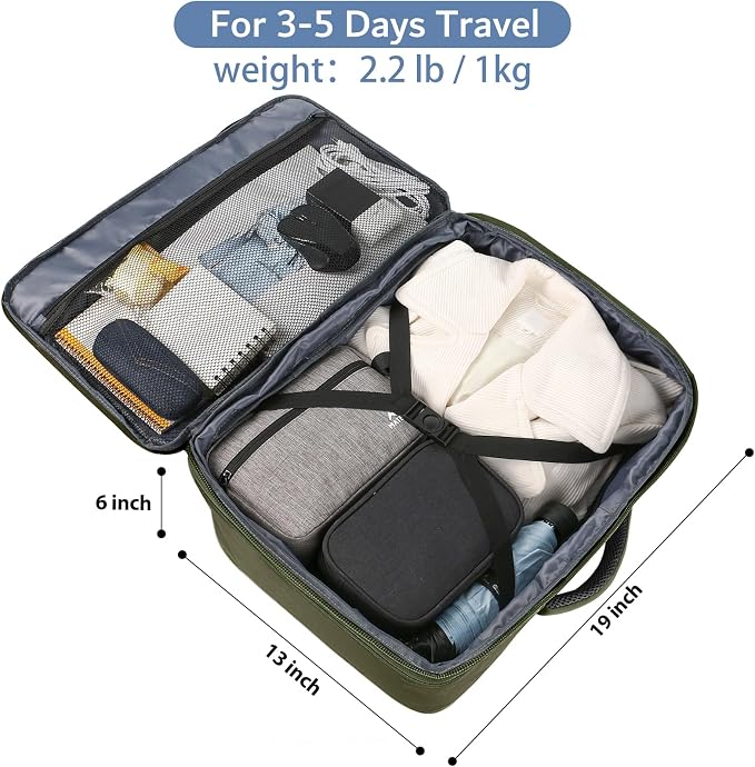 MATEIN Expandable Air Travel Backpack, Light Weight Carry on Backpack