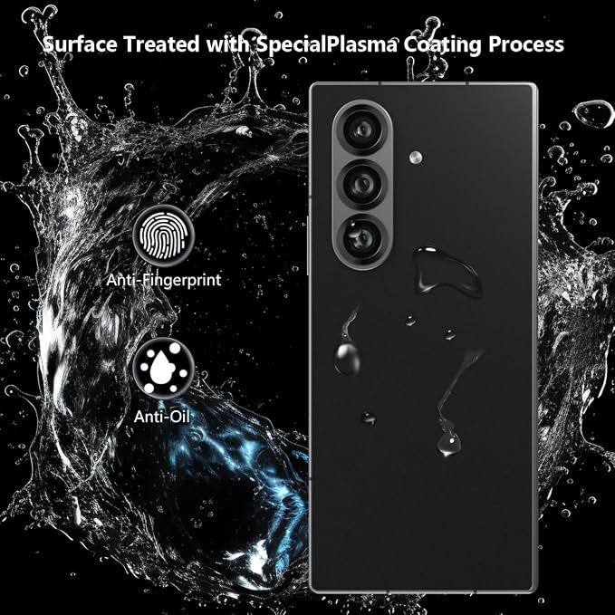Compatible with Samsung Galaxy Z Fold 7 Back screen protector Tempered Glass 2