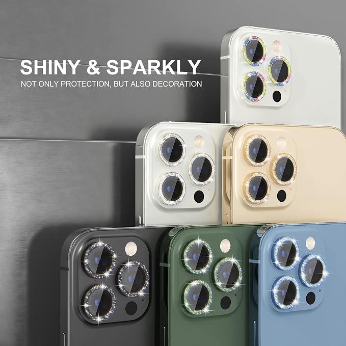 Choiche Compatible for iPhone 13 Pro/iPhone 13 Pro Max Camera Lens Protector