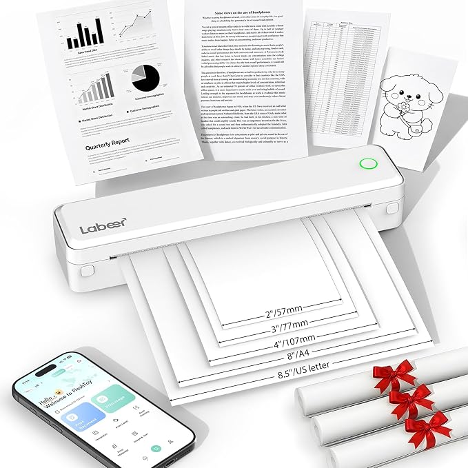 Labeer Portable Printer Wireless