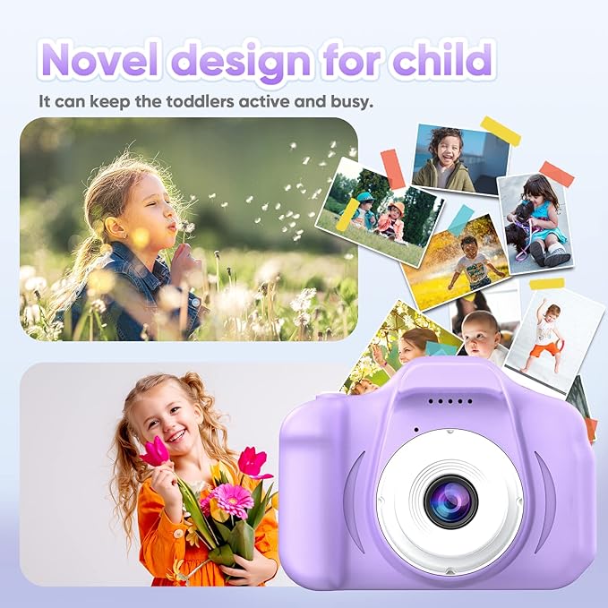 Seckton Upgrade Kids Selfie Camera, Christmas Birthday Gifts