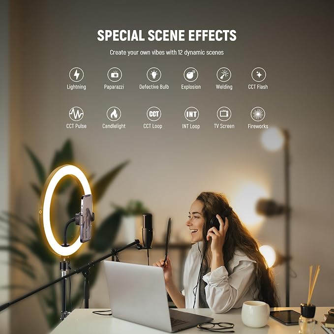 NEEWER 12" 24W High Power LED Ring Light