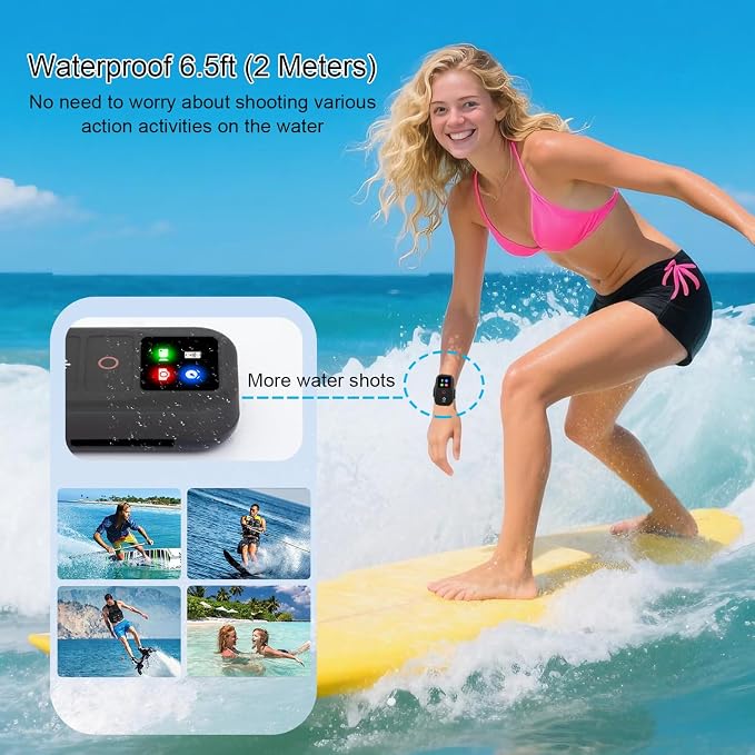 Suptig Wireless Remote Control for GoPro Hero 13/12/11/10/9/8 Black, Gopro Max
