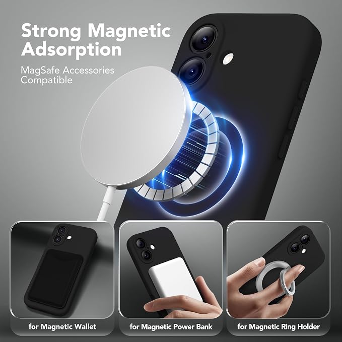 Magnetic for iPhone 16 Case, Compatible