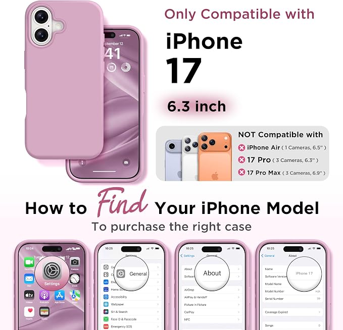 GolbinBox Magnetic for iPhone 17 Case, Compatible