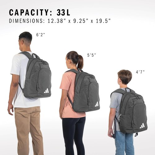 Defender 5 Sports Backpack - Durable 33L Athletic Gym & Travel Bag for Laptops
