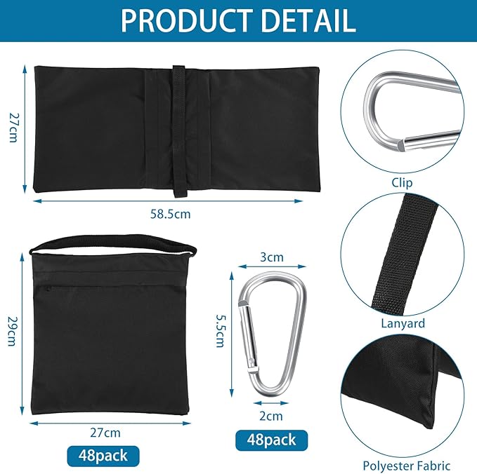 Nuogo Photography Sand Bags Heavy Duty Weight Bags