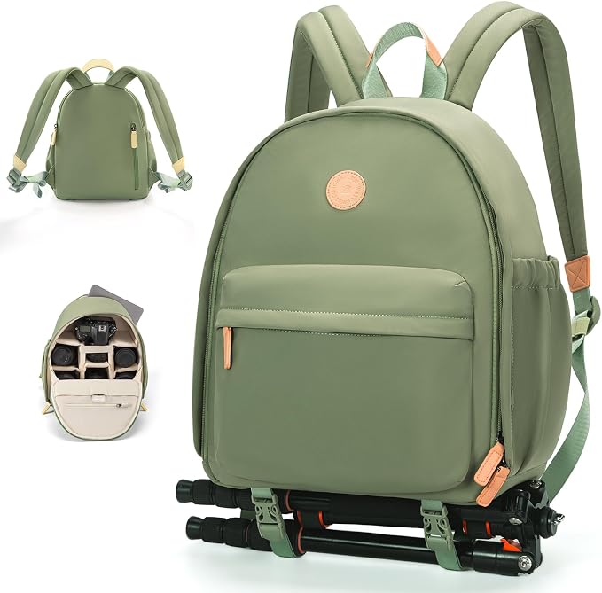 Cwatcun Camera Backpack Bag for Women, Stylish DSLR/SLR Camera Bag