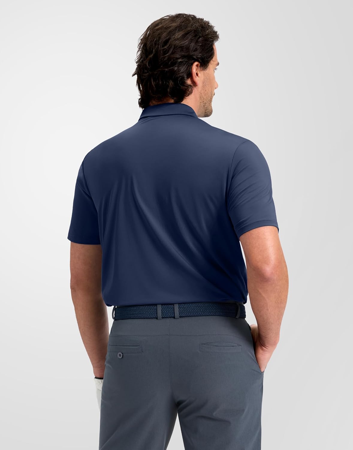 Obla Men's Golf Shirt - Short Sleeve Dry Fit Moisture-Wicking Polo | Athletic Casual Wear