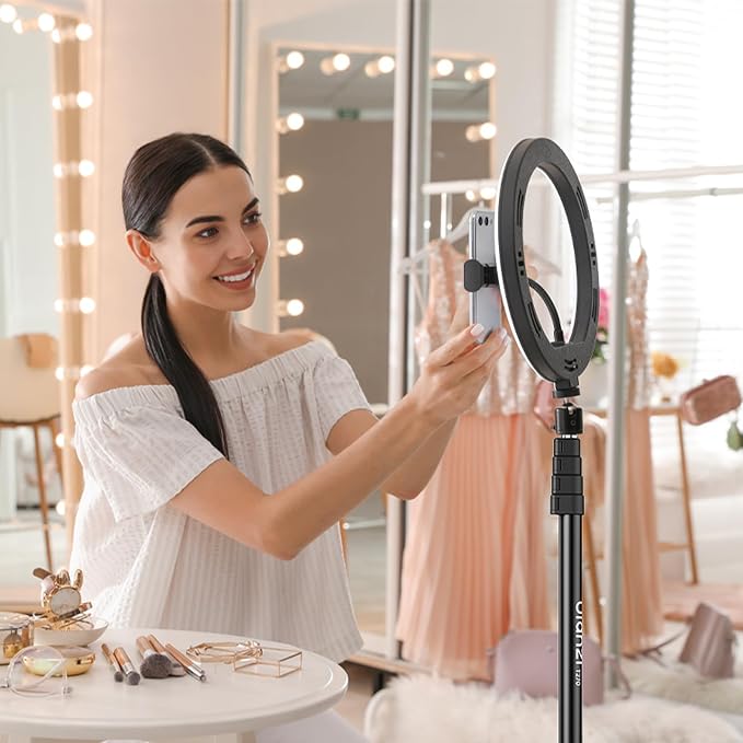Ulanzi TT43 Extendable Photography Light Stand, Adjustable 6.23ft Aluminum