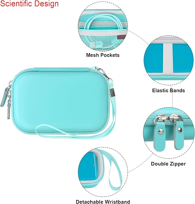 Elonbo Carrying Case for KODAK Step Instant Smartphone Photo Printer, Portable