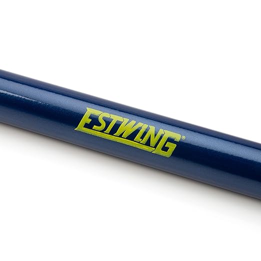 Estwing 62450 12-Inch Roll-Head Pry Bar - Heavy-Duty Chrome Alloy Steel, Bend-Resistant, Versatile Design for Construction & Automotive Projects
