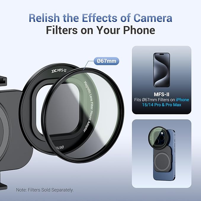 67mm Universal Magnetic Lens Filter Mount Adapter