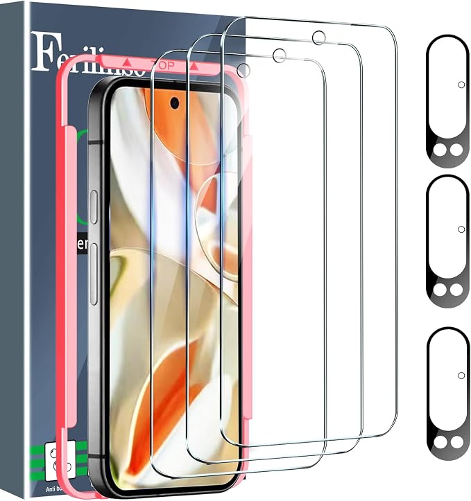 Ferilinso Full Coverage 3 Pack Screen Protector