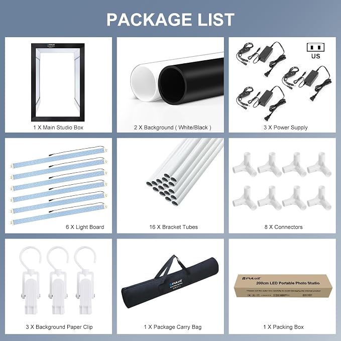 PULUZ Professional Large Photo Light Box Photography Studio