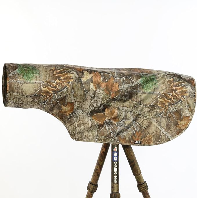 CHASING BIRDS Camouflage Waterproof Opaque Anti-UV Rain Covers Raincoat