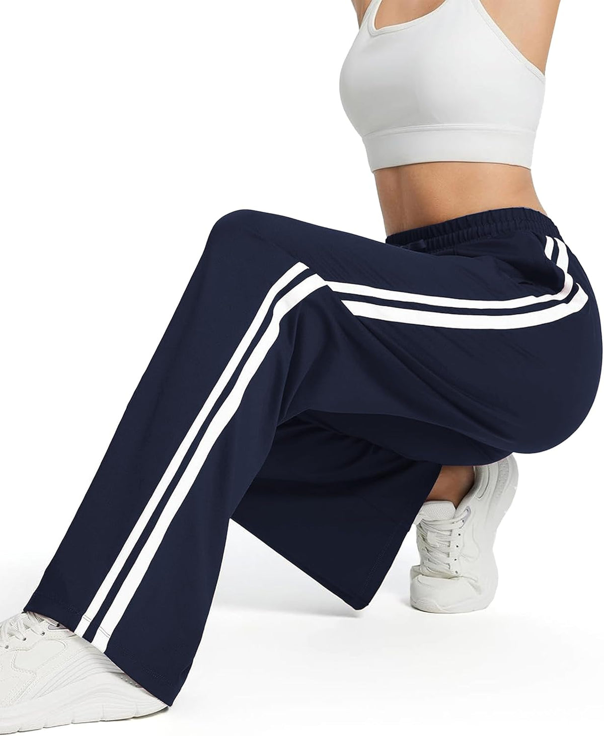 Tapata Women's Track Pants - Loose Straight Leg Athletic Jogging Sweatpants | Warm-Up Comfort, Multiple Inseams
