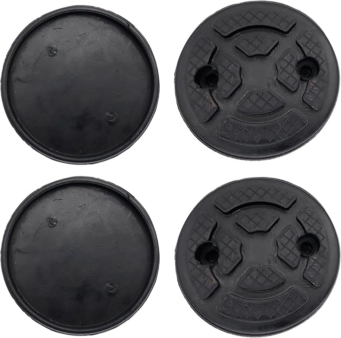 AUTOXBERT Universal Car Lift Jack Stand Rubber Pads 115mm Diameter Car Jack Rubber Pad Frame Protector Adapter Jacking Tool Accessories