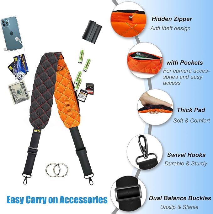 Ultra Comfortable Camera Strap