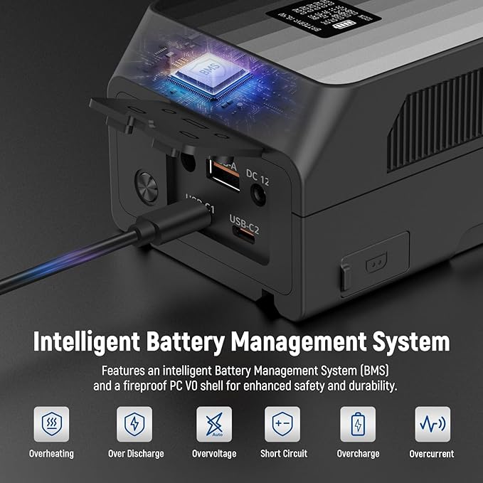 NEEWER Mini V Mount Battery PS099EP, 6800mAh 99Wh V Lock Battery