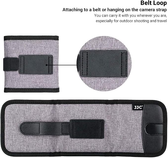 3 Pockets Camera Filter Case for Filter Up to 82mm