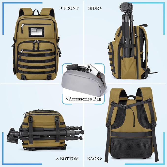 SDYSM Camera Backpack Bag Professional