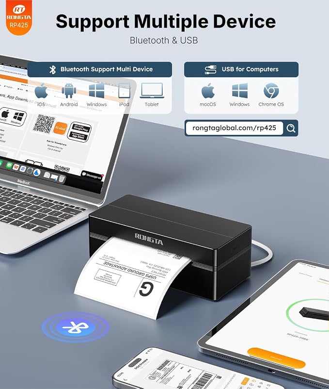 Rongta Shipping Thermal Label Printer