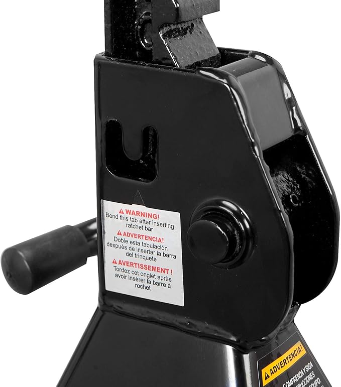 Torin AT82001B Hydraulic Trolley Service/Floor Jack Combo with 2 Jack Stands, 2 Ton (4,000 lb) Capacity, Black
