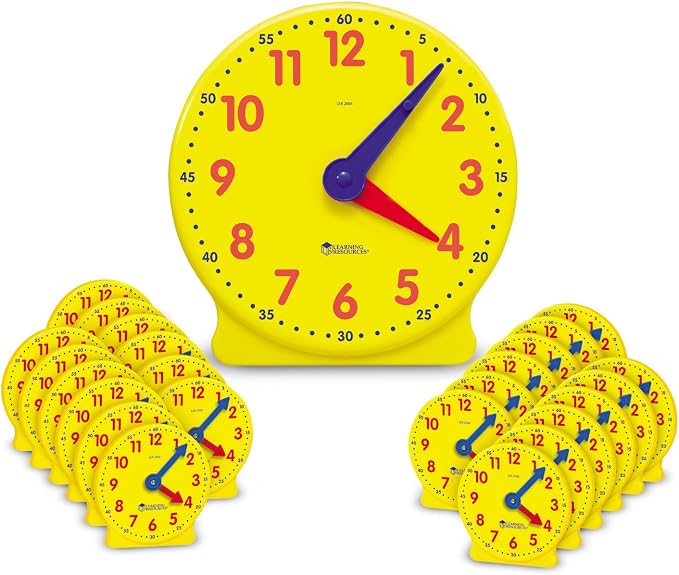 Learning Resources Classroom Clock Kit