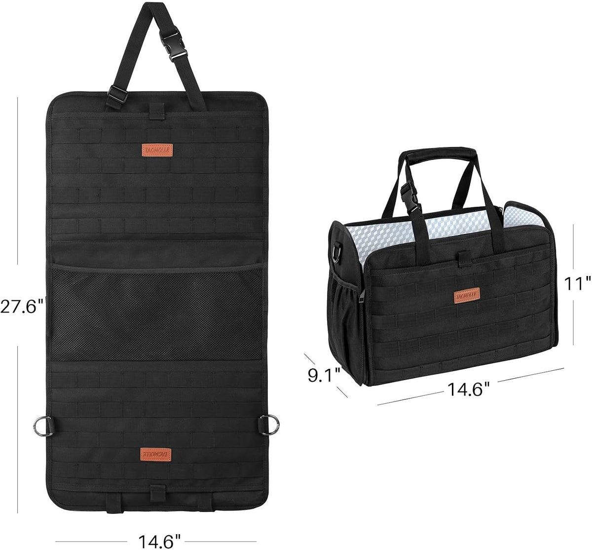 Convertible Car Organizer for Cars, SUV, Trucks