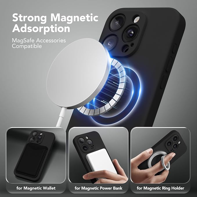 Magnetic for iPhone 12 Pro Max Case, Compatible