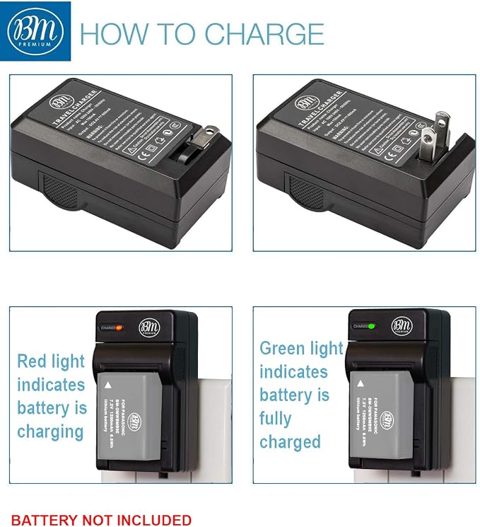 BM Premium DMW-BMB9 Battery Charger
