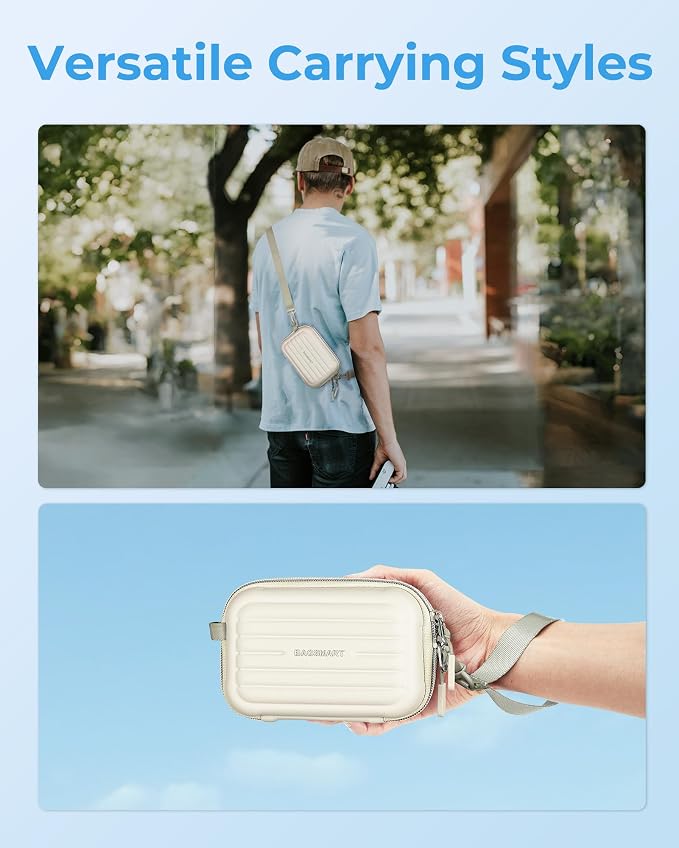 BAGSMART Digital Camera Case, Waterproof & Protective Small Camera Bag