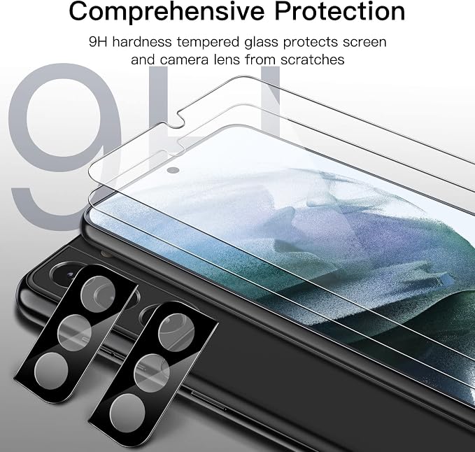 JETech Screen Protector for Samsung Galaxy S21 Plus 6.7-Inch