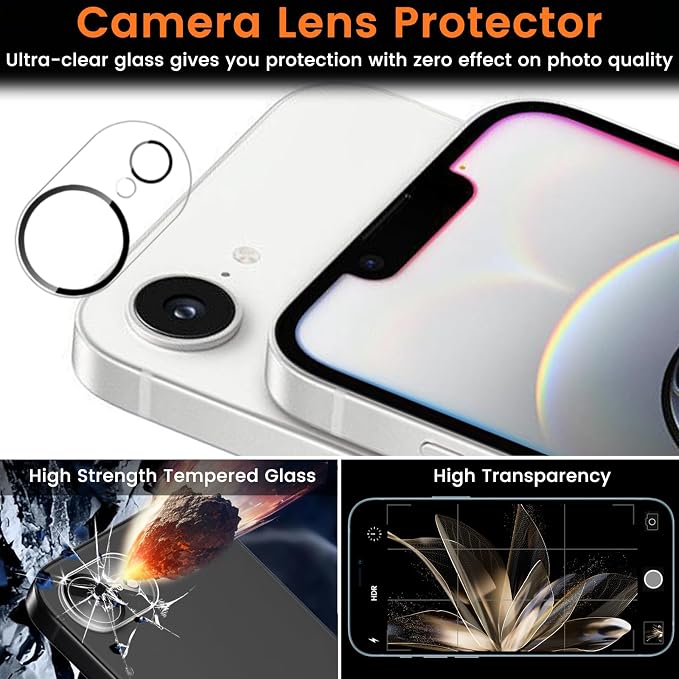 Lesakit 3+3 Pack Privacy Screen Protector
