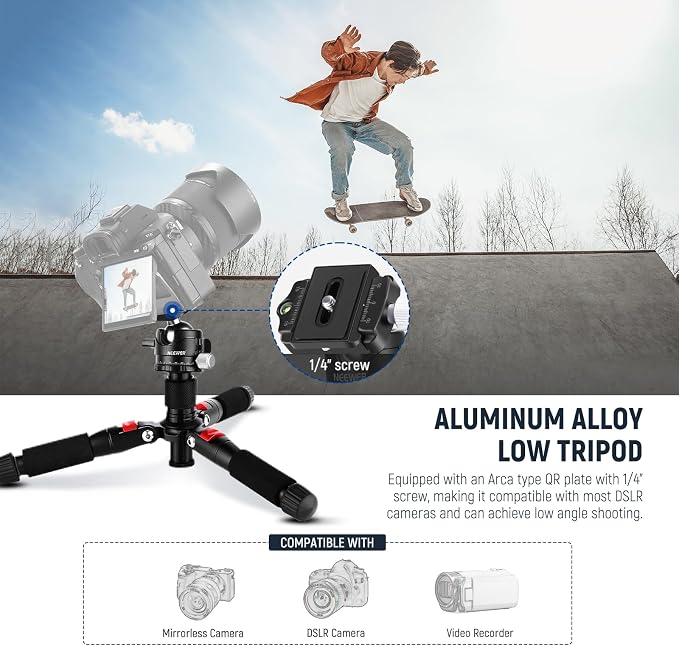 NEEWER Mini Desk Camera Tripod
