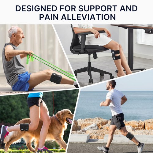 Fit Geno Sciatica Pain Relief Brace - Upgraded ReActive Plus with Dual Pressure Pads for Maximum Relief | Unisex