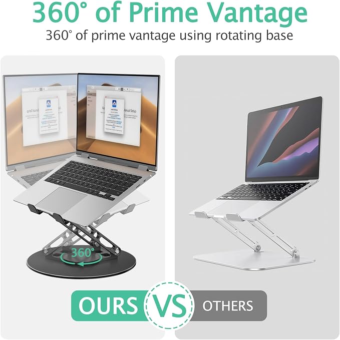 Laptop Stand for Desk Adjustable Computer Stand
