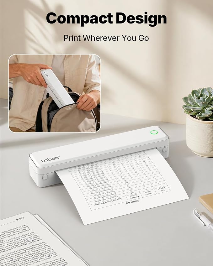 Labeer Portable Printer Wireless