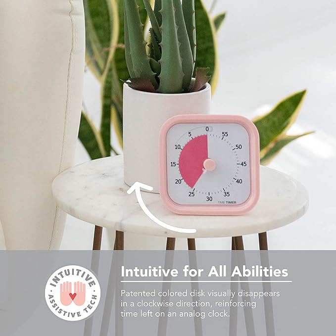 TIME TIMER MOD – 60-Minute Visual Timer, Homeschool Supplies Study Tool