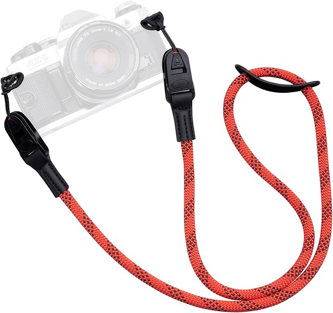 VKO Camera Strap Rope, Quick Release Vintage Cute QD Nylon Neck Shoulder Straps