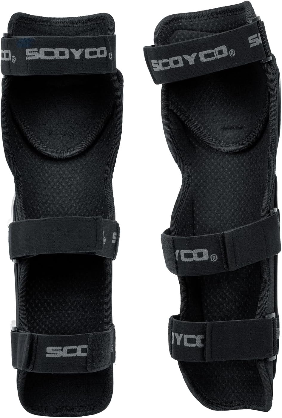 SCOYCO Motorcycle Knee Pads - CE Level 1 Adjustable Protective Gear for Motocross & Cycling