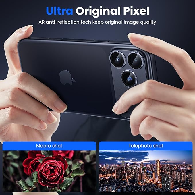 WSKEN for iPhone 17 Pro Max Camera Lens Protector