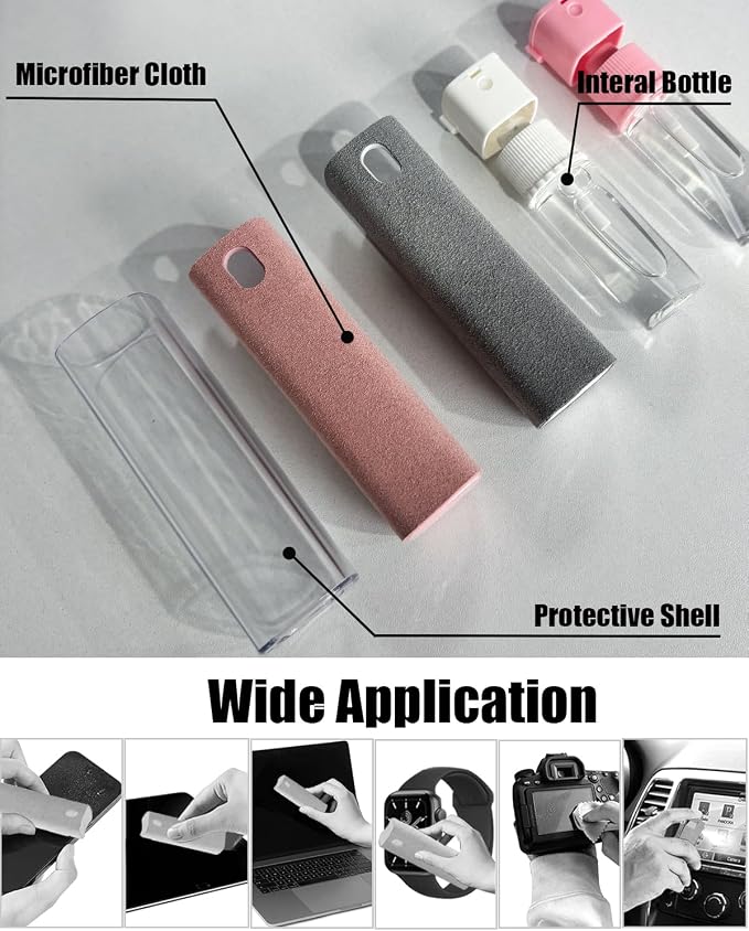Screen Cleaner Spray and Wipe Touch Screen Cleaner Phone Cleaning Kit