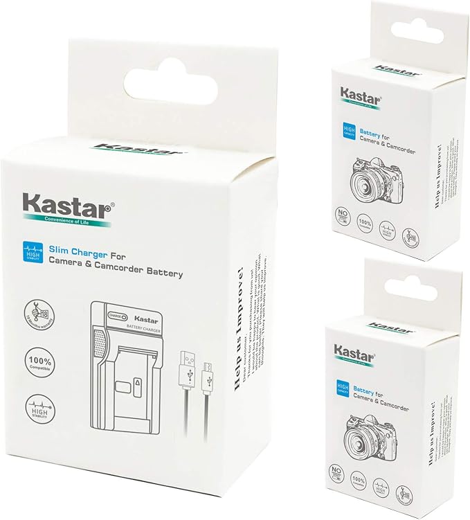 Kastar NP-BG1 NP-FG1 Battery + Slim USB Charger